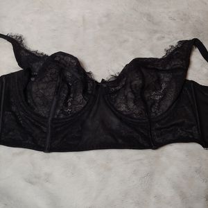 Black Lace Cacique Bra